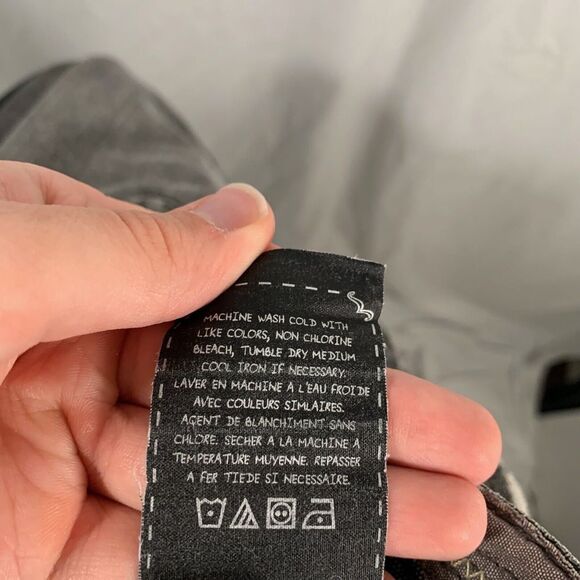 Stitch’s Jeans Women’s 33 Grey Bootcut Distressed Denim Bullet 100% Cotton - Picture 15 of 16